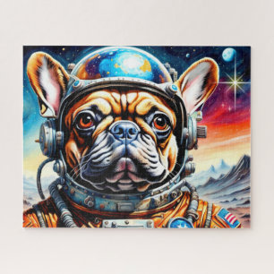HET TIJDPERK VAN STEEL-FRENCH BULLDOG 2 LEGPUZZEL