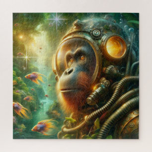 HET TIJDPERK VAN STEEL-ORANG-OETAN 3 LEGPUZZEL