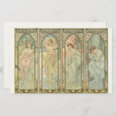 Het tijdstip van de dag briefpapier (Voorkant / Achterkant)