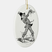 Het Tin Man Alice in Wonderland Keramisch Ornament (Rechts)