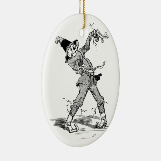 Het Tin Man Alice in Wonderland Keramisch Ornament (Rechts)