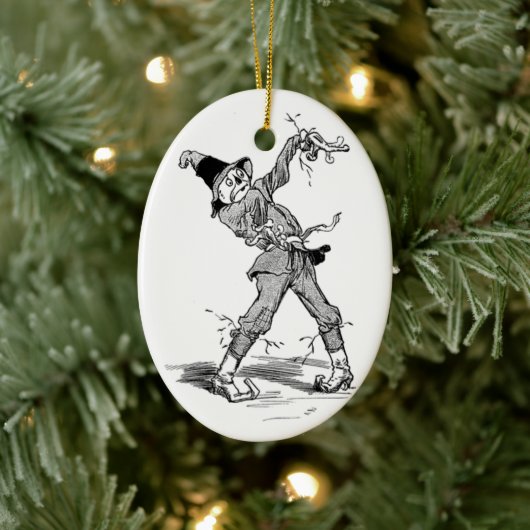 Het Tin Man Alice in Wonderland Keramisch Ornament (Boom)
