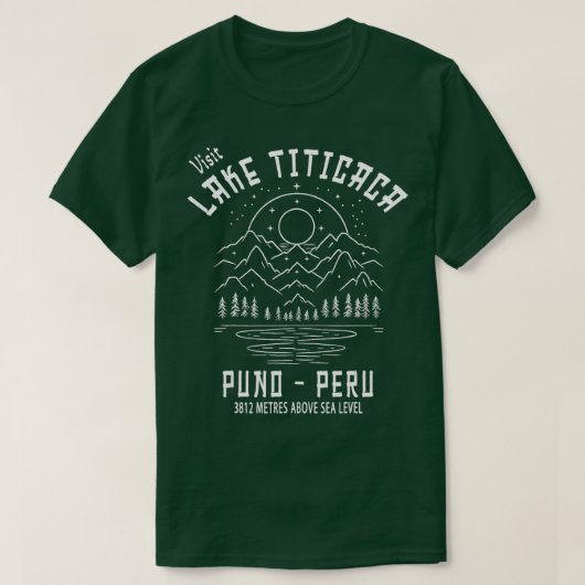 Het Titicacameer 5 T-shirt (Design voorkant)