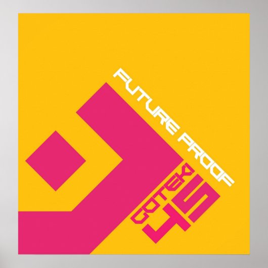 Het toekomstige bewijs van de ontwerprepubliek Got Poster (Voorkant)