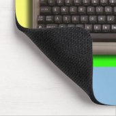 Het  Toetsenbord van de Retro Computer? Muismat (Hoek)