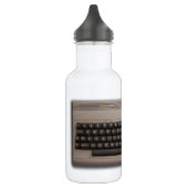 Het  Toetsenbord van de Retro Computer? Waterfles (Links)