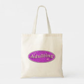 Het toevoegen van Slogan Flashback het Verzenden D Tote Bag (Achterkant)