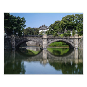 Het Tokyo Imperial Palace - Foto afdrukken Afdruk