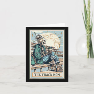 Het Track Moeder Skelet Tarotkaart Hardlopen Hardl Kaart