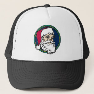 Het traditionele Gezicht van de Kerstman Trucker Pet