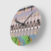 Het traditionele patroon van Afrika Azië Ronde Klok (Hoek)