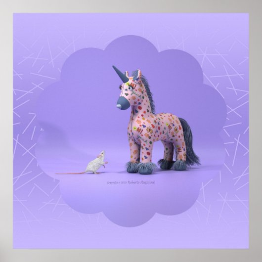 Het trange ontmoeten poster (Voorkant)