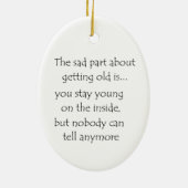 Het trieste deel over oud ornament met een cirkel (Achterkant)