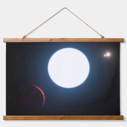 Het Triple Star Systeem HD 131399 Hangend Wandkleed (Voorkant)