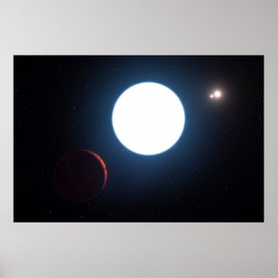 Het Triple Star Systeem HD 131399 Poster