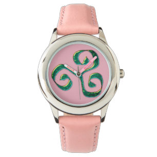 Het trisbool,old symbool in de celtische cultuur horloge