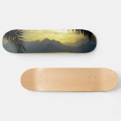 Het tropische Zand van het Strand van het Water Skateboard (Horizontaal)