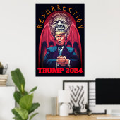 Het Trump-Poster hervatten Poster (Thuiskantoor)