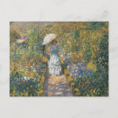 Het Tuinpad | Frederick Carl Frieseke Briefkaart (Voorkant)