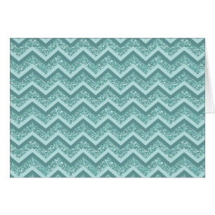 Het turkoois schittert het Patroon van de Zigzag