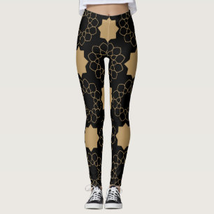 Het Turkse Geometrische Patroonontwerp Leggings