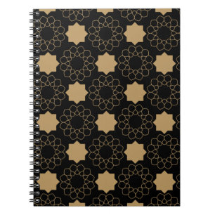Het Turkse Geometrische Patroonontwerp Notitieboek