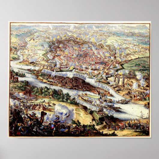 Het Turkse Siege van Wenen 1863 Poster (Voorkant)