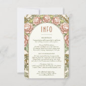 Het Tussenvoegsel van de Berichten INFO  Kunst Nie Kaart (Voorkant)