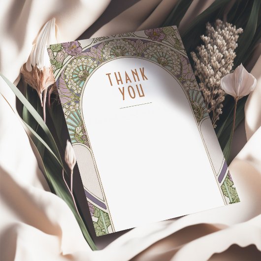 Het Tussenvoegsel van de bruiloft Dank u  Kunst Ni Kaart