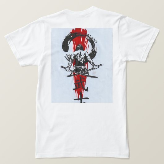 Het tweede T-shirt – Minimal Modern Design (Design achterkant)