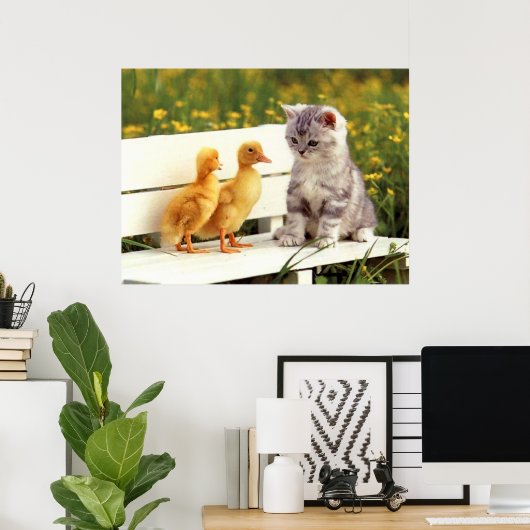 Het Ugly Duck Poster (Thuiskantoor)