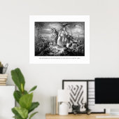 Het uitbreken van de opstand — burgeroorlog poster (Thuiskantoor)