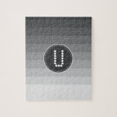 Het uitdagende Monogrammen Onyx Legpuzzel (Verticaal)