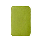 Het uiterlijk van Snuggly Chartreuse Green Suede Badmat (Voorkant Verticaal)