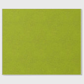 Het uiterlijk van Snuggly Chartreuse Green Suede Cadeaupapier (Vlak)