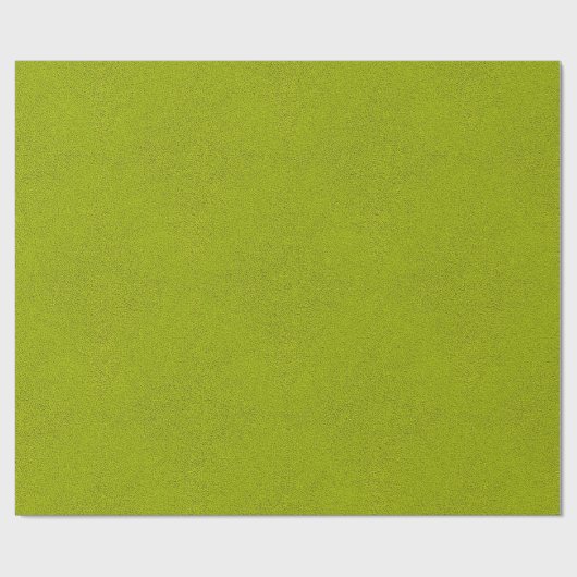 Het uiterlijk van Snuggly Chartreuse Green Suede Cadeaupapier (Vlak)