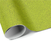 Het uiterlijk van Snuggly Chartreuse Green Suede Cadeaupapier (Rol Hoek)