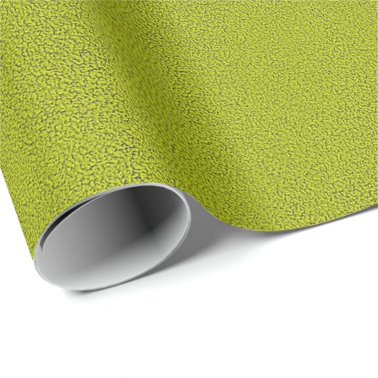 Het uiterlijk van Snuggly Chartreuse Green Suede Cadeaupapier (Rol Hoek)