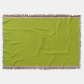 Het uiterlijk van Snuggly Chartreuse Green Suede Deken (Voorkant)