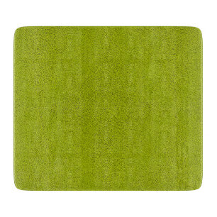 Het uiterlijk van Snuggly Chartreuse Green Suede Snijplank