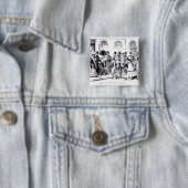 Het uitvoeren van de nachtheffingen vierkante button 5,1 cm (In situ)