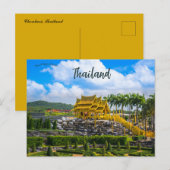 Het Uitzicht van Chonburi in Thailand Briefkaart (Voorkant / Achterkant)