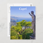 Het Uitzicht van de Berg van Capri Briefkaart (Voorkant / Achterkant)