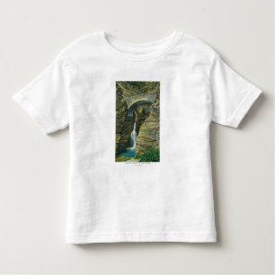 Het Uitzicht van de Brug van de ingang Cascade en Kinder Shirts