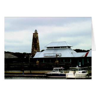 Het Uitzicht van de haven van Bald Head