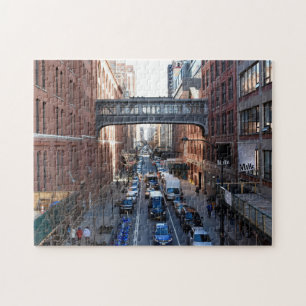 Het Uitzicht van de High Line New York City NYC Legpuzzel