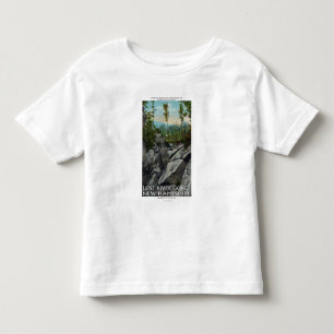 Het Uitzicht van de ingang van een Oude Glaciale G Kinder Shirts