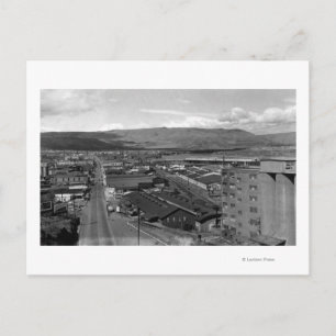 Het Uitzicht van de stad Oregon, dat op 2de naar h Briefkaart