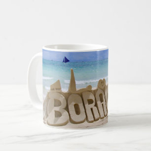 Het uitzicht van Filippijnen van Boracay over het Koffiemok