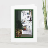 Het "uitzicht van hier " feestdagen kaart (Voorkant)